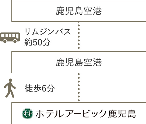 飛行機でお越しの方